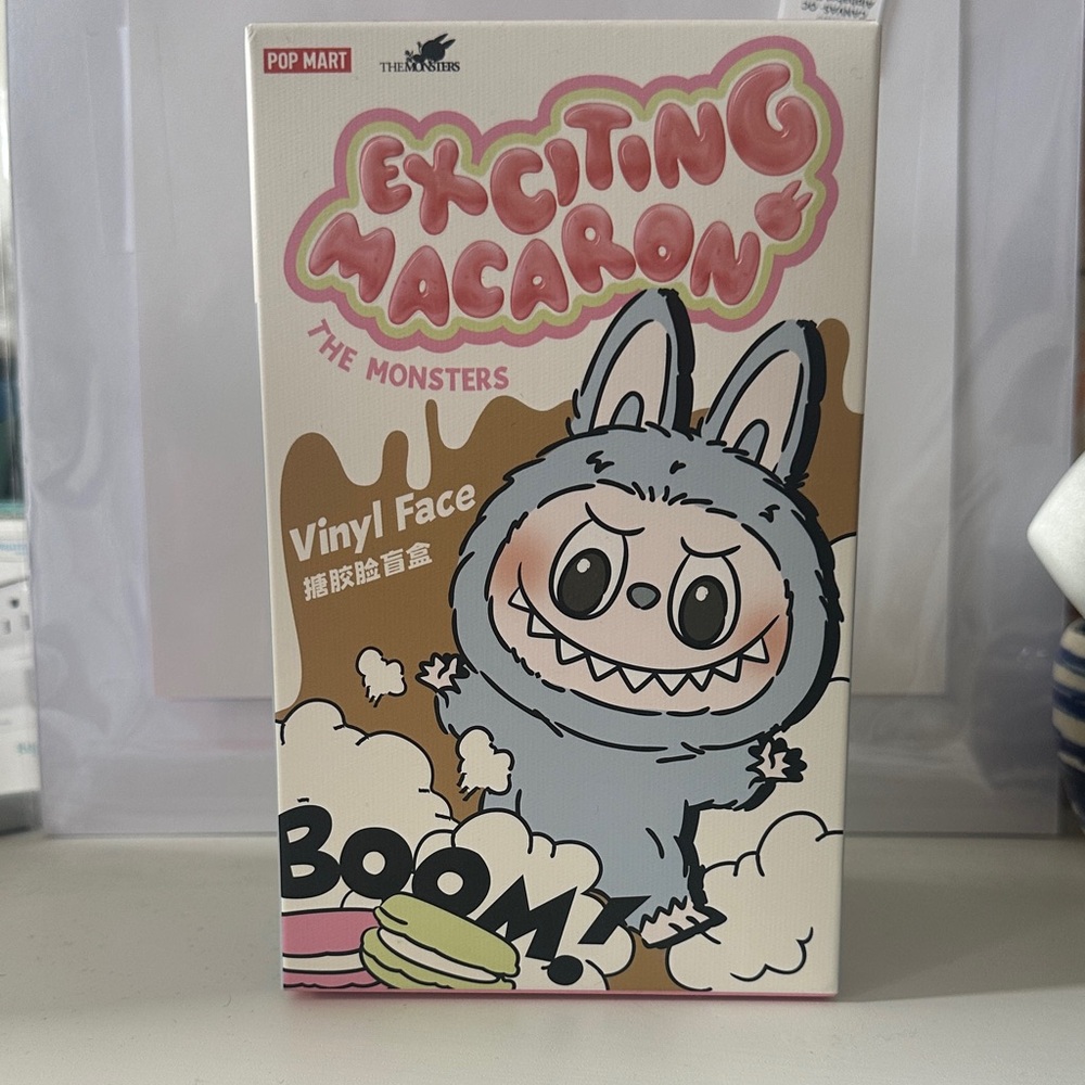 AUTHENTIC POPMART LABUBU EXCITING MACARON TOFFEE - UNOPENED